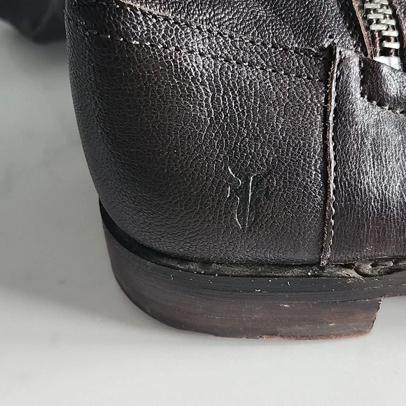 Frye Dark Brown Boots - Picture 5 of 7